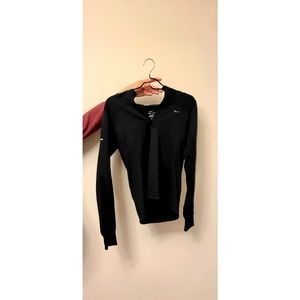 Nike DriFit pullover, half zipper, size S